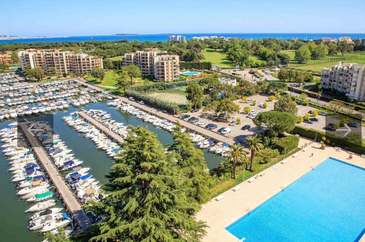 My Resid Appart Cannes Marina Vue Piscine 망들리유 라 나플 외부 사진